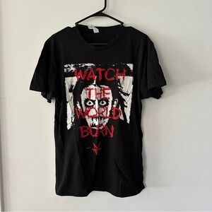 Falling in Reverse Watch the world burn graphic band tee (WW)